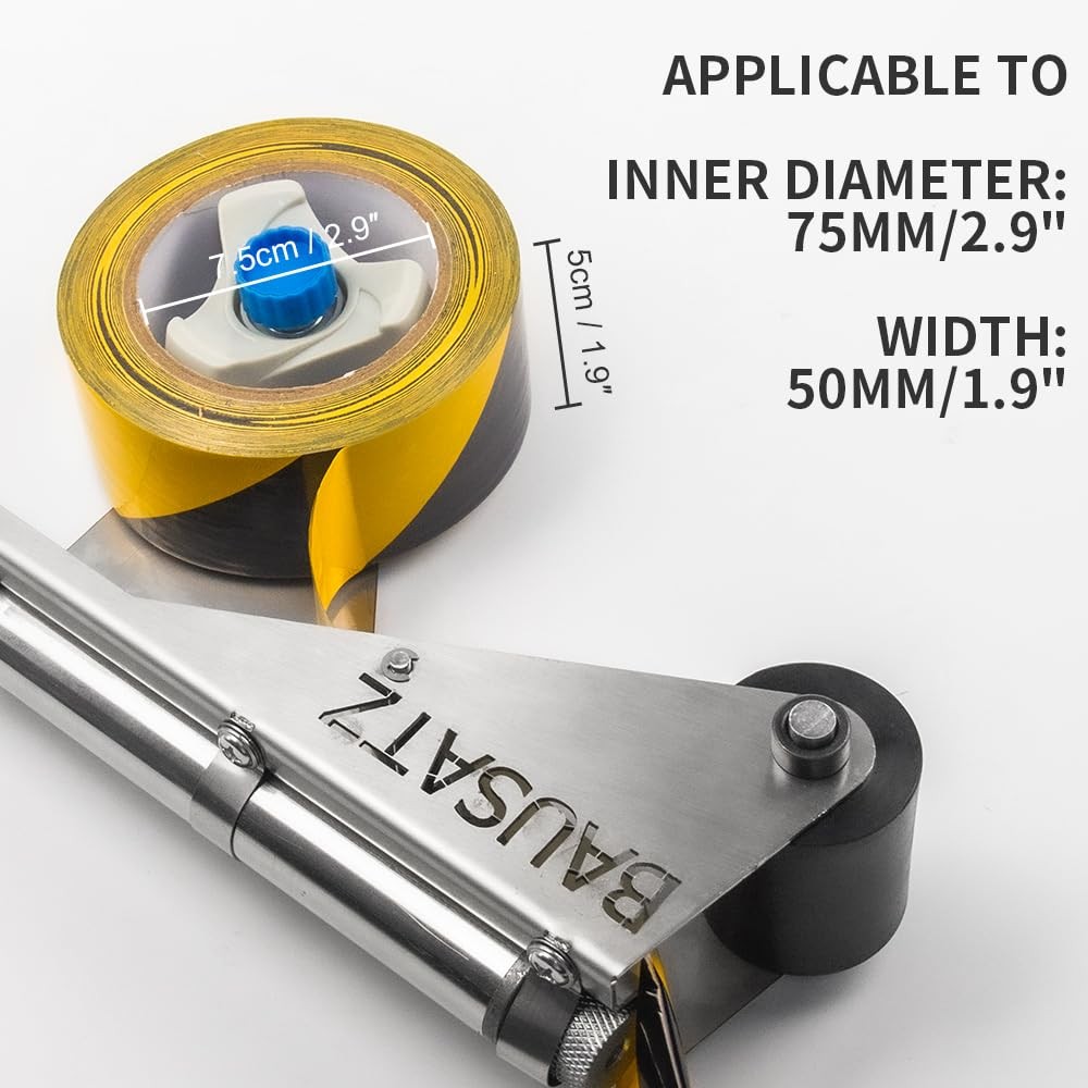 Floor Tape Marking Machine Manual Lane Marking Applicator with Rubber Roller ...