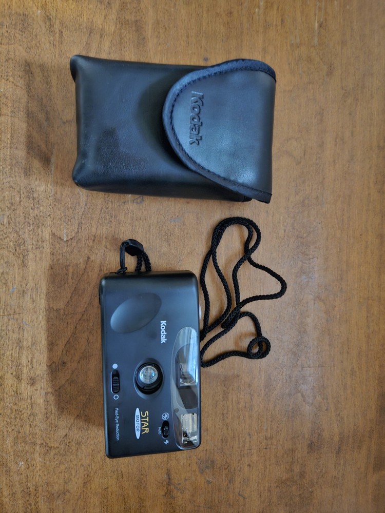 Old Kodak Camera With Case And String