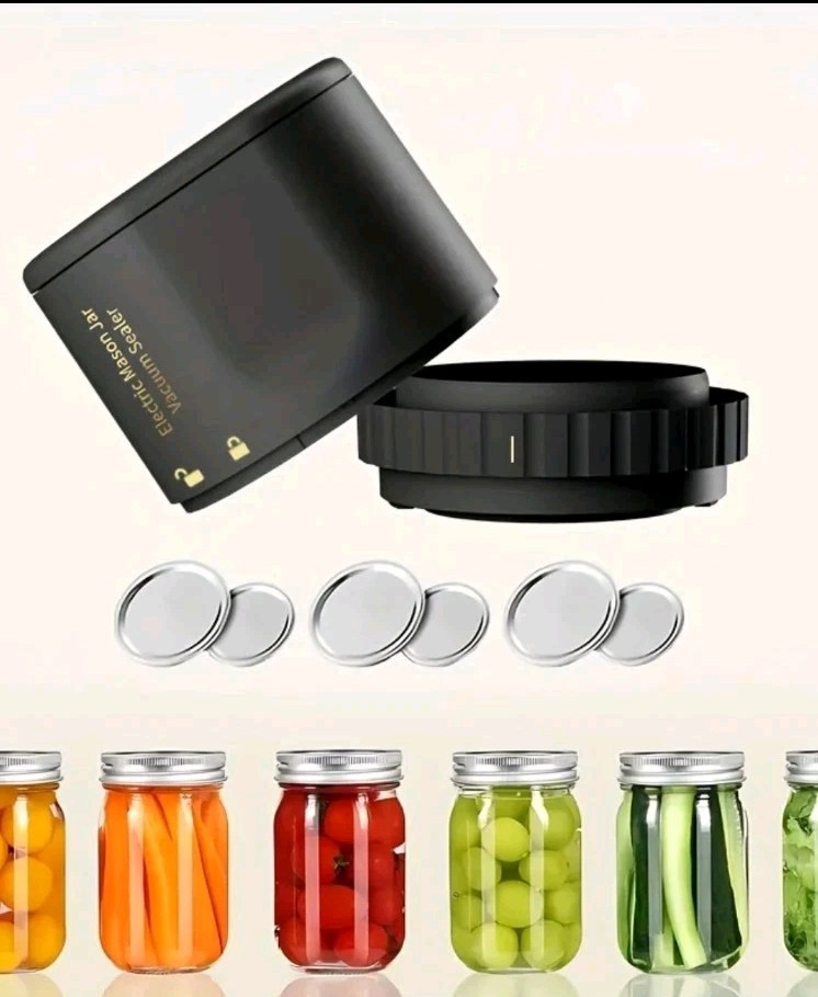 Electric Mason Jar Vacuum Sealer M16