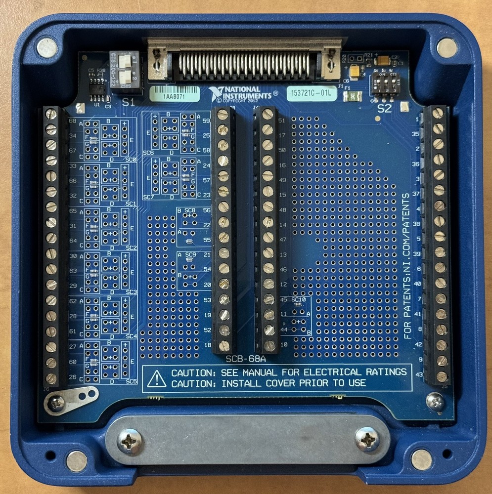 National Instruments SCB-68A Terminal Block