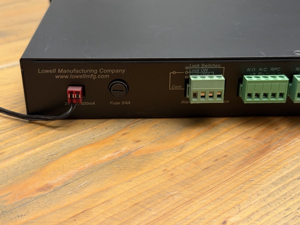 Lowell Model SEQR-4 Sequential Controller Power Sequencer & Rocker Switch