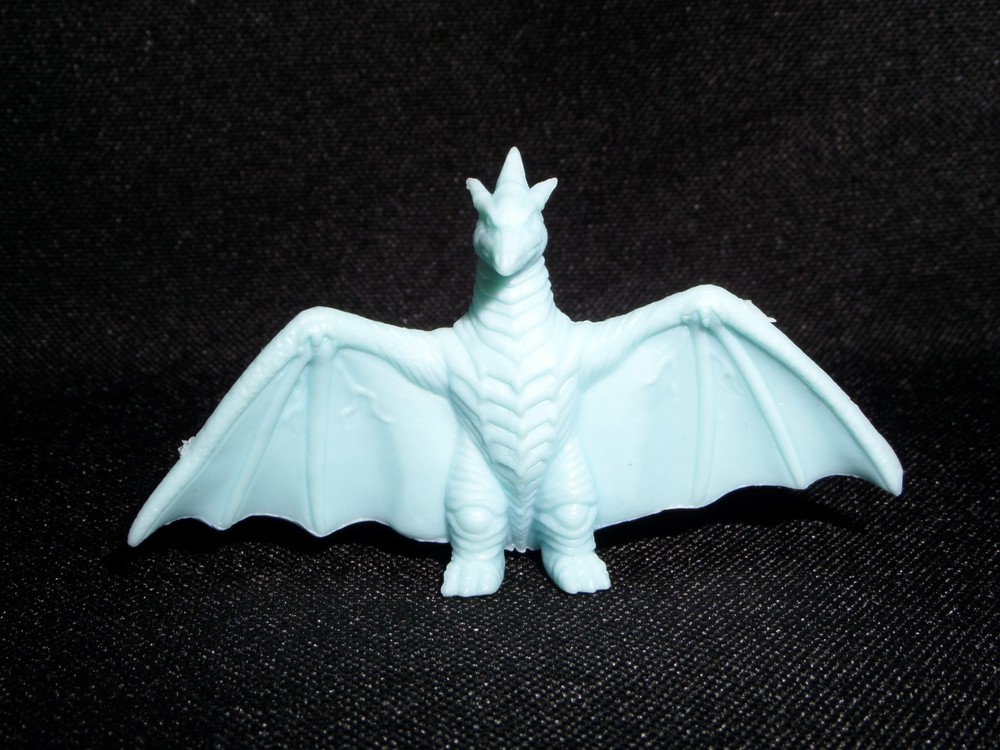 Godzilla Rodan Rubber Keshi Figure Toho 90's Japan Kaiju