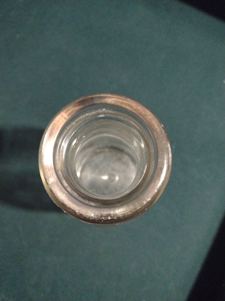 Antique dairy bottle ONE QUART LIQUID