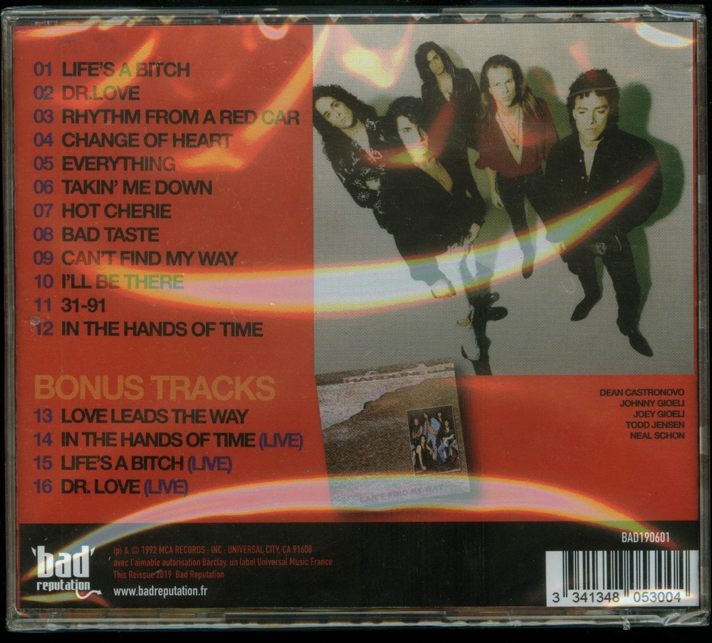 Hardline Double Eclipse CD new Bad Reputation remaster bonus tracks