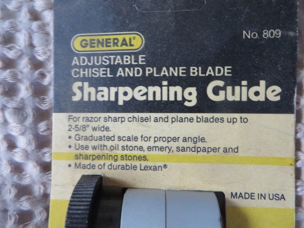 General Tools 809 Chisel and Plane Sharpener