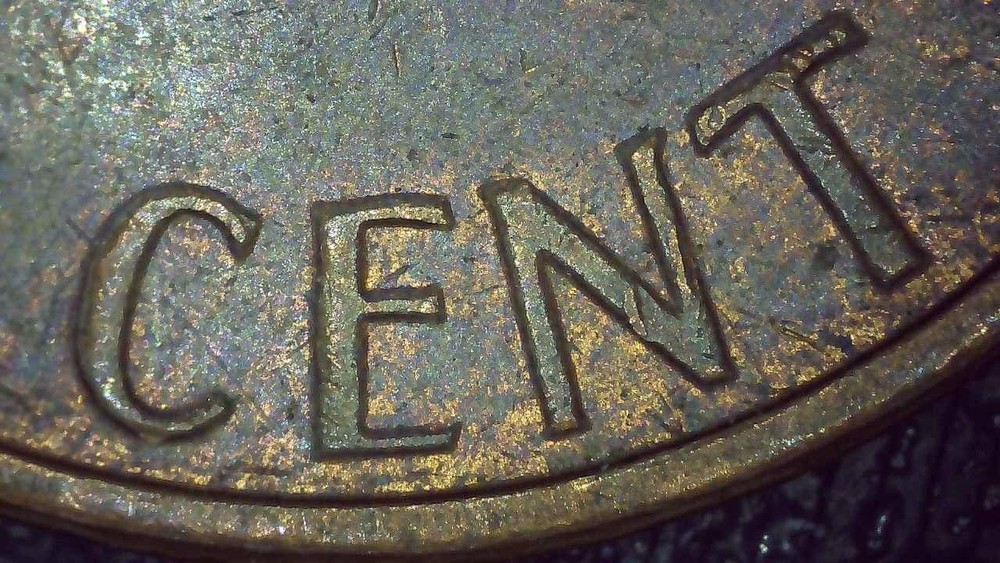 1979 D Lincoln Penny error repunched mintmark