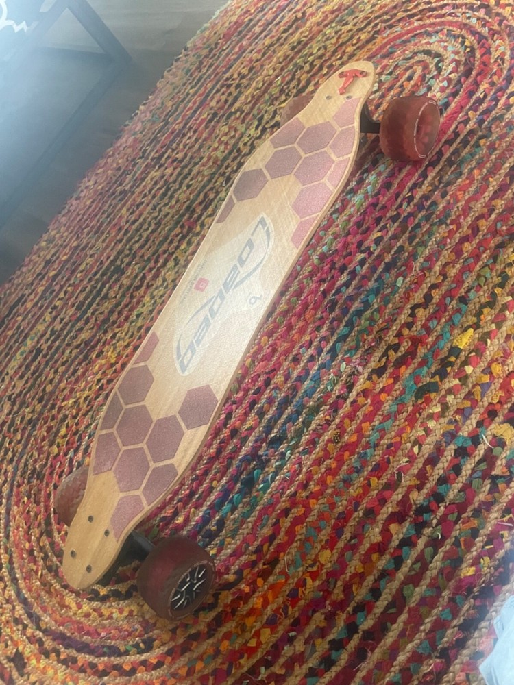Rare custom electric longboard (backfire GS5 on loaded vanguard bamboo deck