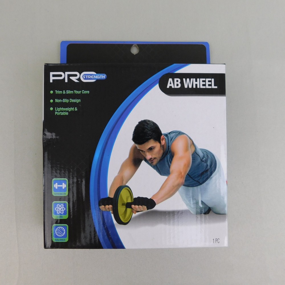 Pro Strength Ab Roller Wheel Non Slip Core Workout #2530