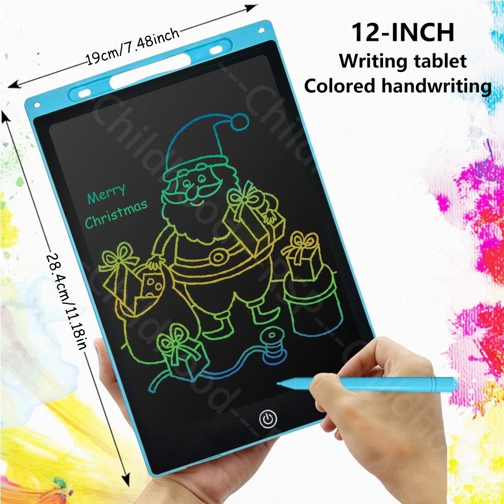 12"16" LCD Writing Tablet Electronic Drawing Notepad Doodle Board-Kids Office