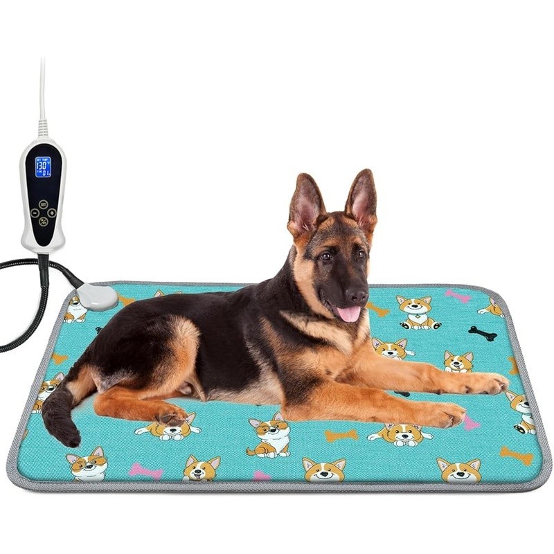 Digital Temperature Control Heating Pad Cats Dogs Waterproof Machine Washable US