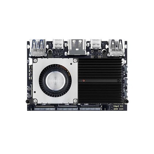 Khadas Edge 2 with active cooling (new)
