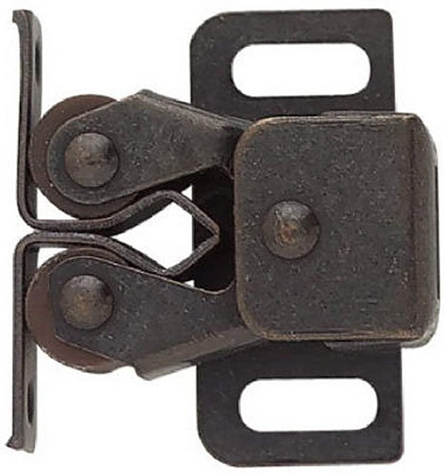 (12 Pack) Double Roller Catch with Spear Statuary Bronze