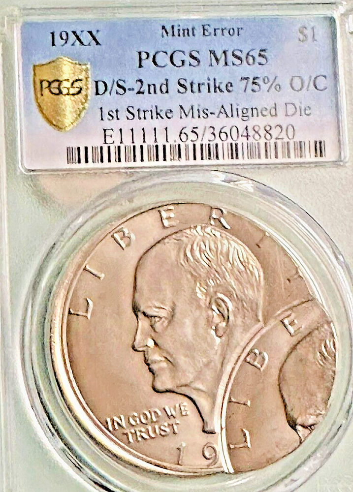 The best double struck Eisenhower dollar there is !