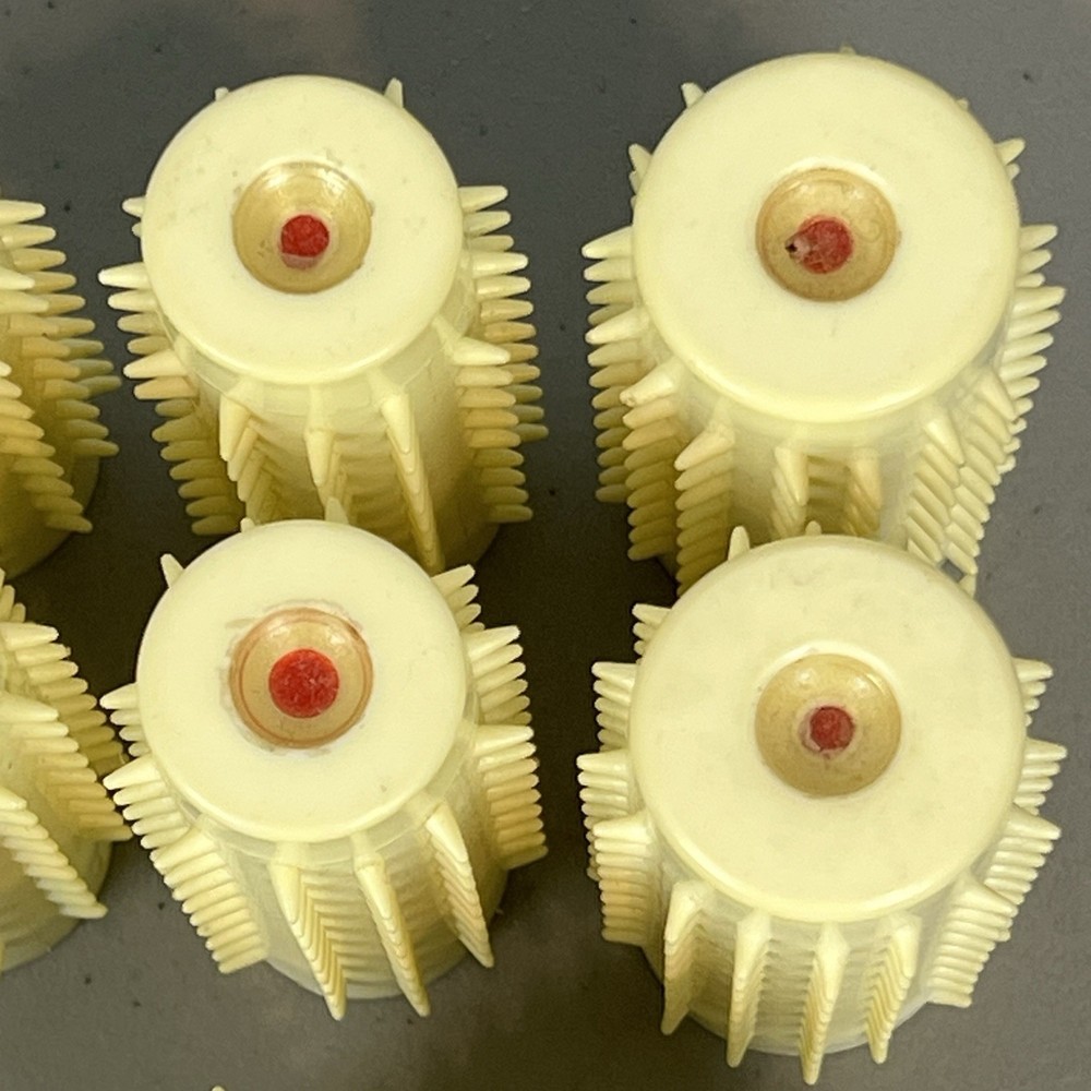 Clairol Kindness 10 Replacement Hot Rollers Small Medium and Large Vtg