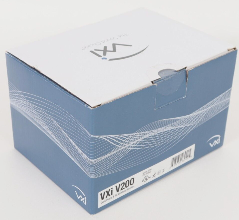 VXi V200 Office Wireless Headset Desktop Charging Base Kit