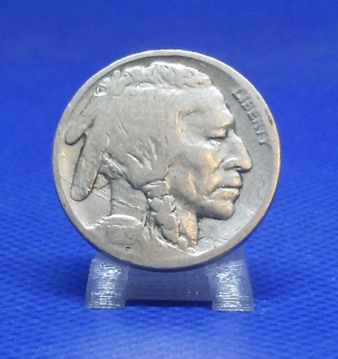 1919 Buffalo Nickel Lamination Mint Error