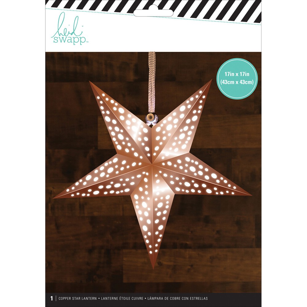 Paper Lanternsmedium Star Copper(3 Piece)