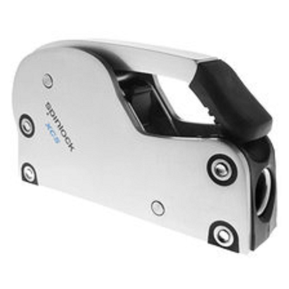 Spinlock XCS Clutch, 8-14mm Line, Silver - Single
