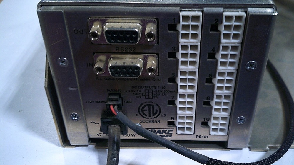 DRAKE RMT 150 TRANSCODER CHASSIS W/POWER SUPPLY