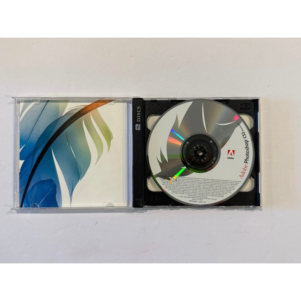 Adobe Photoshop CS2 w/ Serial Number written on back