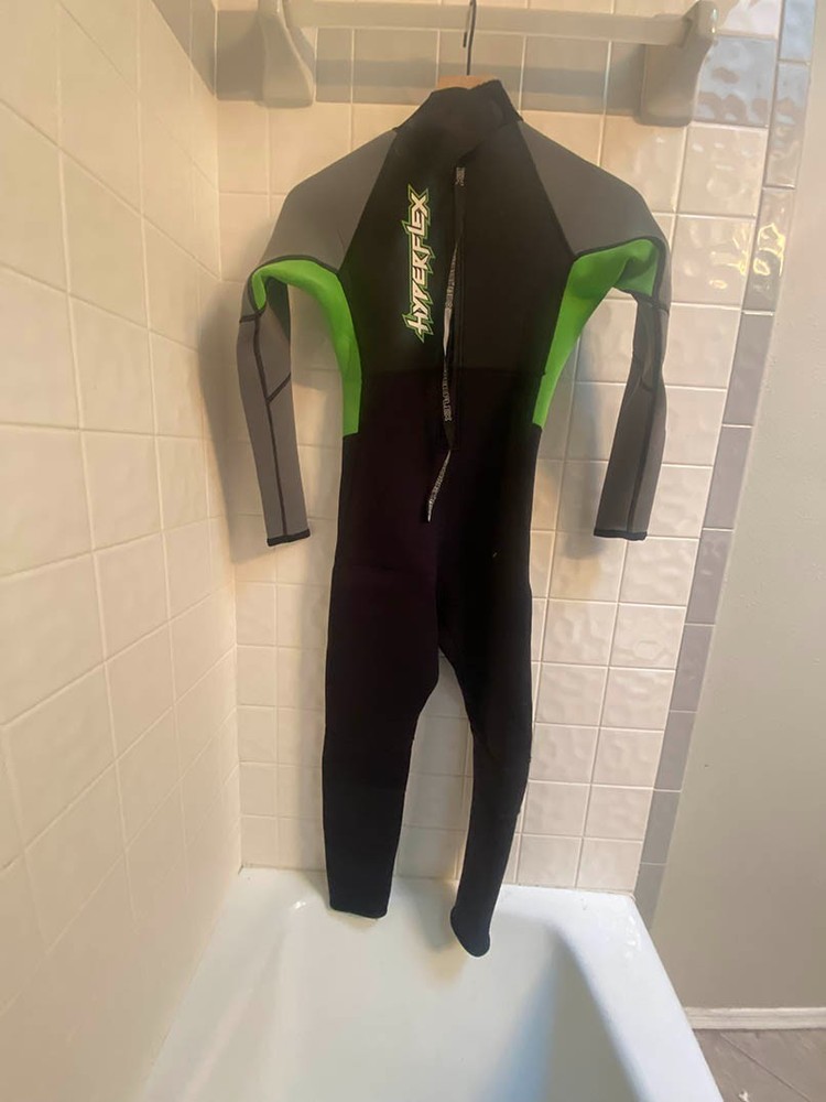 Hyperflex 3/2mm Junior Access Back Zip Full Wetsuit Size 12