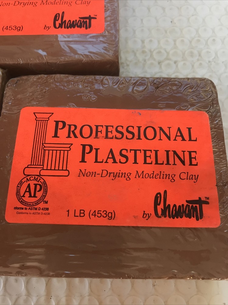 Chavant Plasteline Non-Drying Modeling Clay 3 LBS