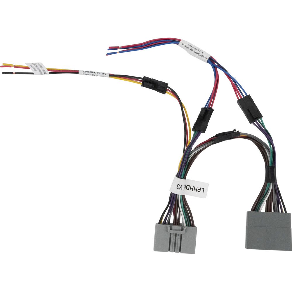 PAC Amplifier Integration Solution for Select 2006-2011 Honda LPHHD02+LPA-E.4