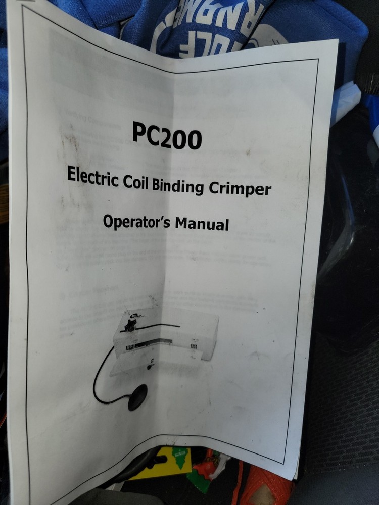 UNICOIL PC200 AUTOMATIC COIL CRIMPER (SC10)