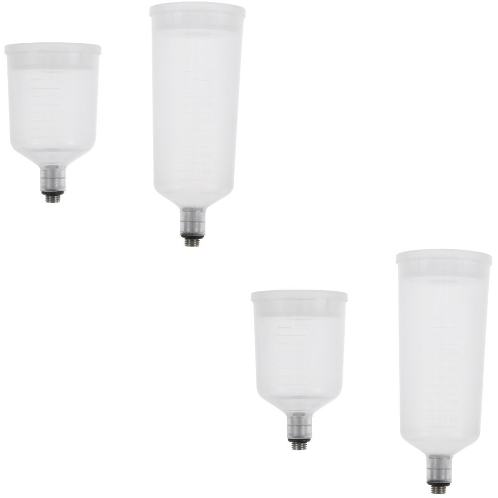 2 Count Replaceable Airbrush Cup Spray Paint Container Mixing Cups