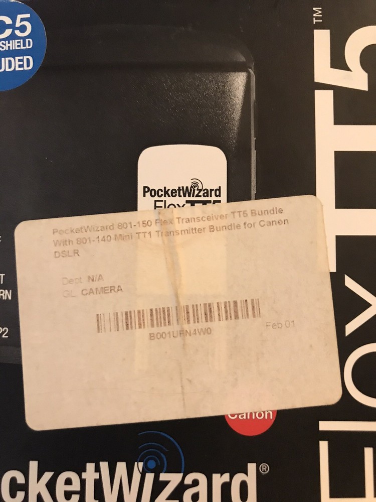 PocketWizard Flex Transceiver TT5 Bundle W/mini TT1 Transmitter for Canon DSLR