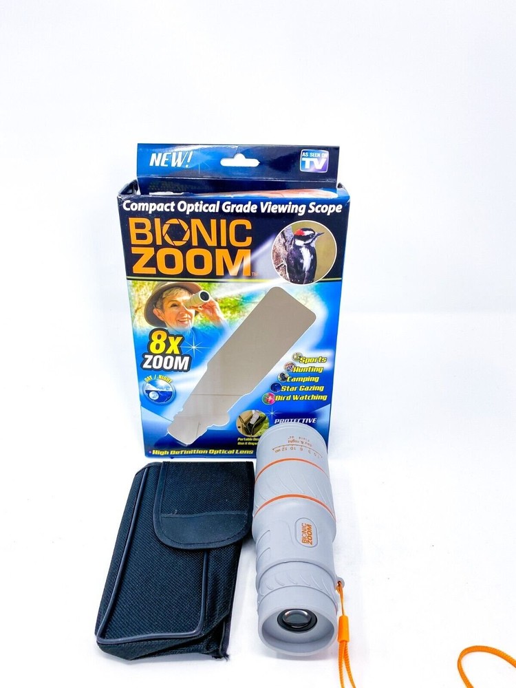 Bionic Zoom Compact Optical Grade Viewing Scope w/8x Zoom