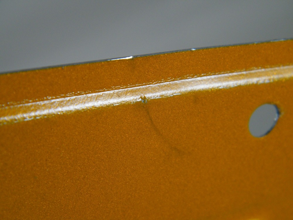 "HERNON" YELLOW AND BLUE LICENSE PLATE METAL