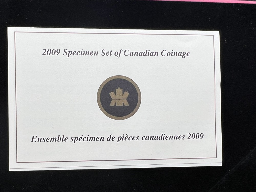 2009 Canada Specimen Uncirculated Coin Set - Great Blue Heron