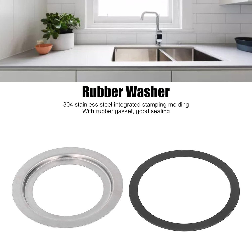 140Mm Food Disposer Adapter, 140 to 110Mm Garbage Disposal Adapter Waste Disposa