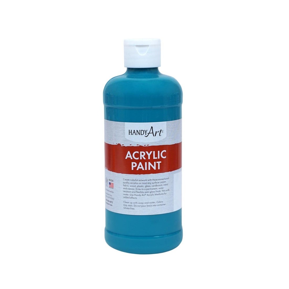 Handy Art Acrylic Paint Pint Turquoise