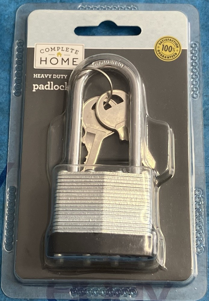 Complete Home Heavy Duty Padlock New