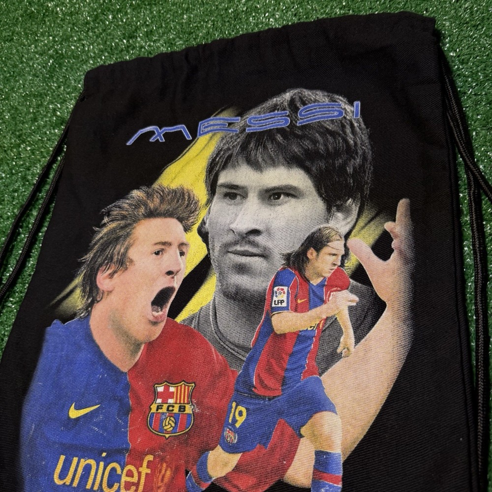 Lionel Messi Two-Sided Draw String Bag