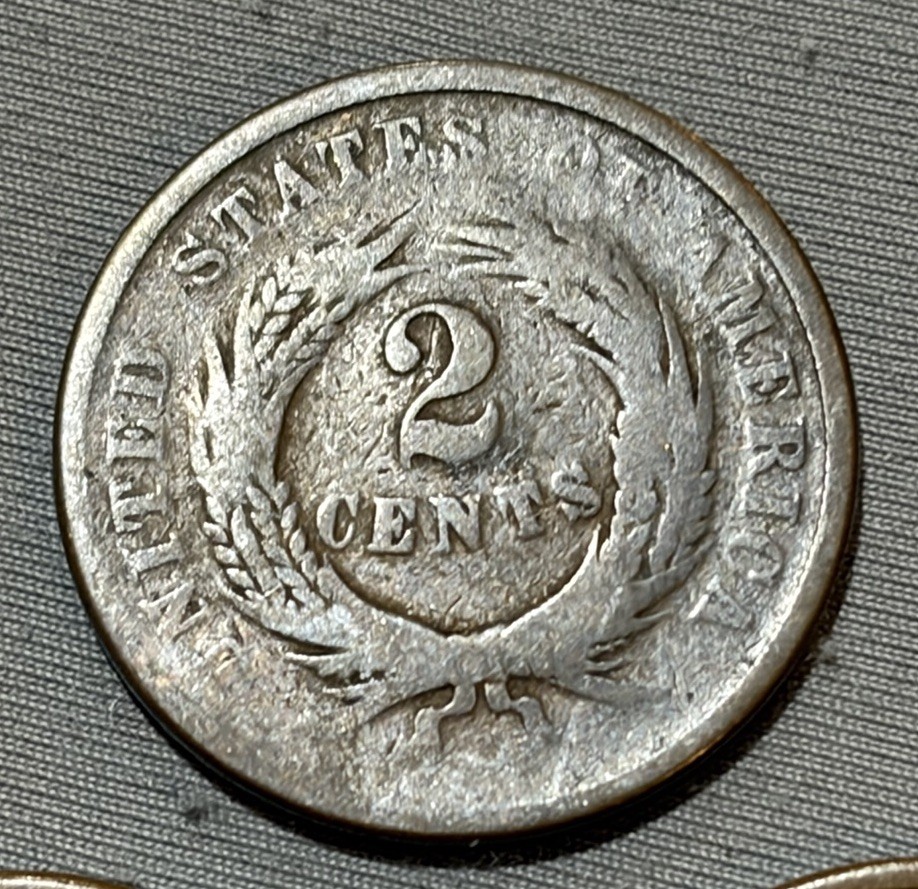 1964 1965 Two Cent Piece Bundle