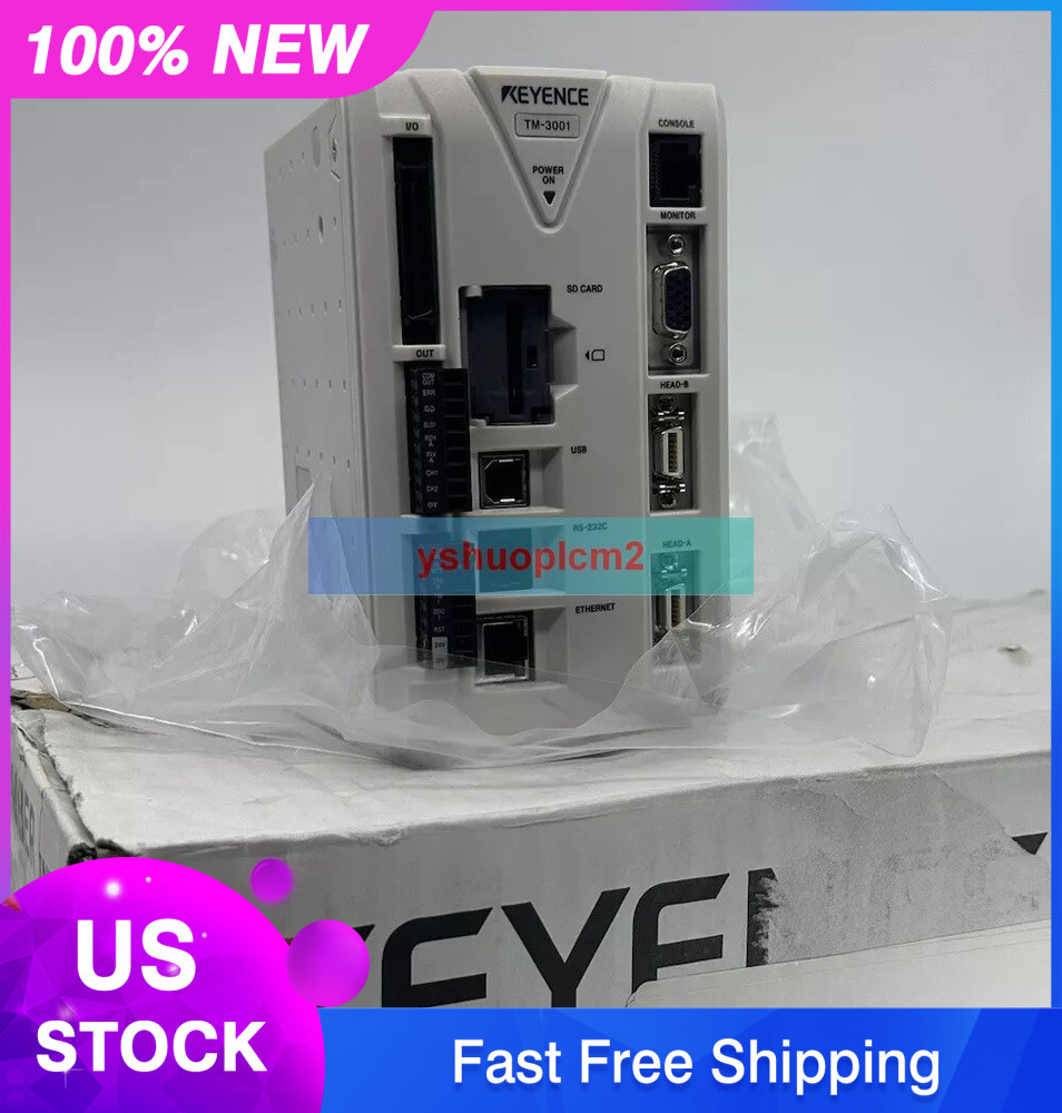 Keyence TM-3001 High Speed 2D Optical Micrometer Controller NEW without Remote
