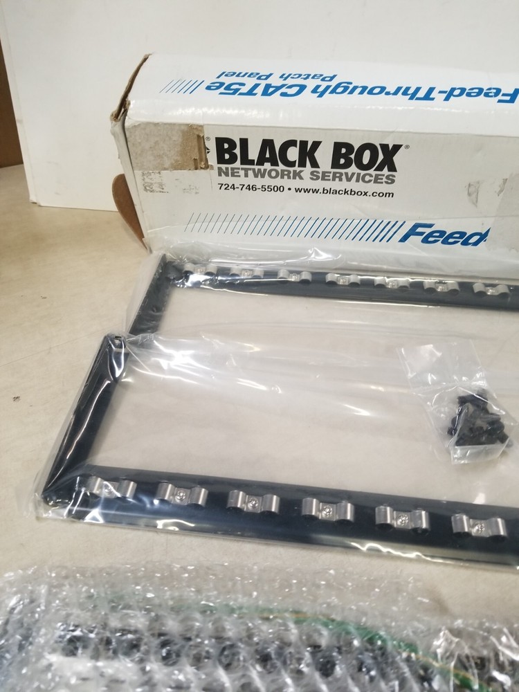 Black Box JPM806A-R2 Black Box Feed-Through 48 Port Cat 5e Network Patch Panel -