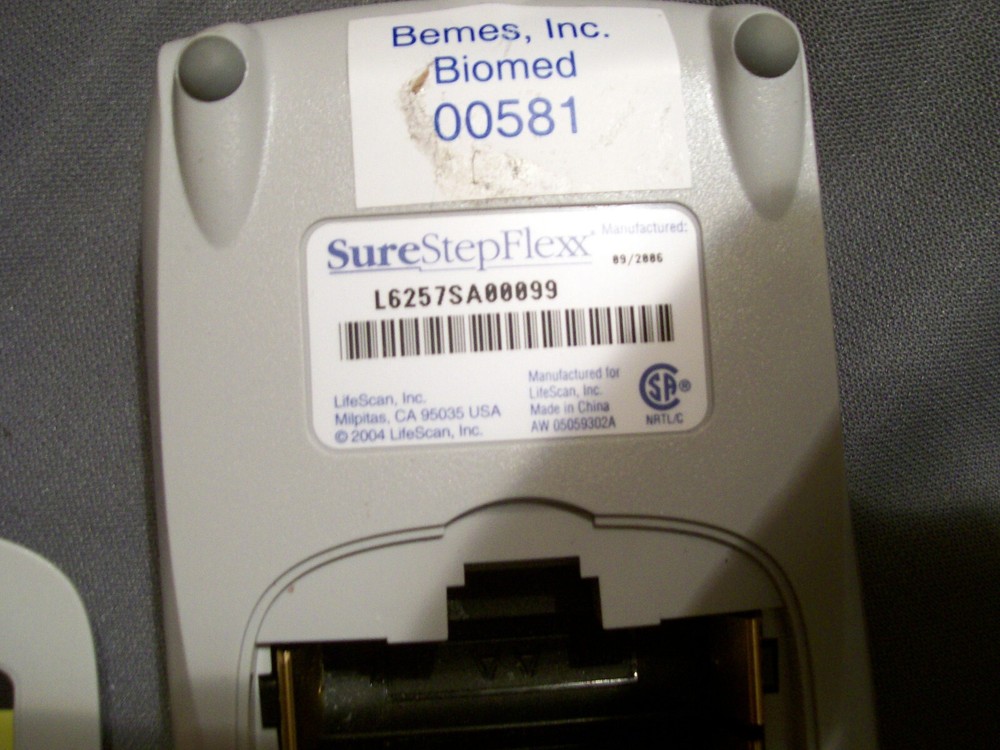 SURE STEP FLEX LIFESCAN HAND HELD METER ONLY