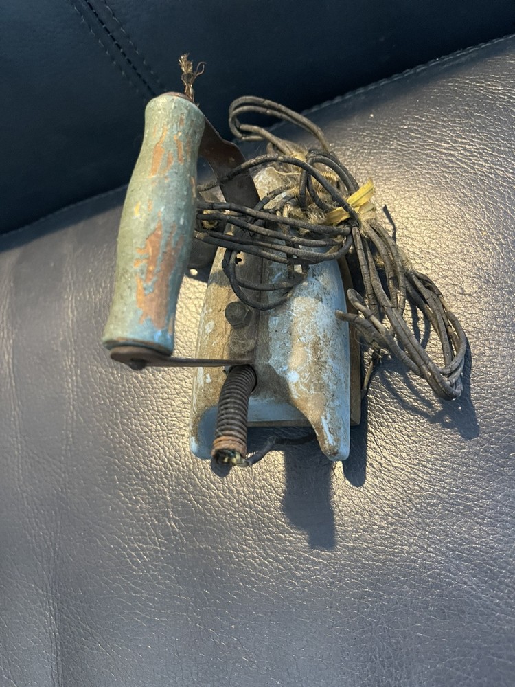 Antique Small Blue Iron