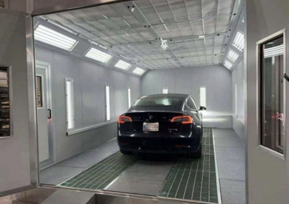 NEW M-TEK SIDE-DOWN DRAFT PAINT SPRAY BOOTH / PAINT BOOTH