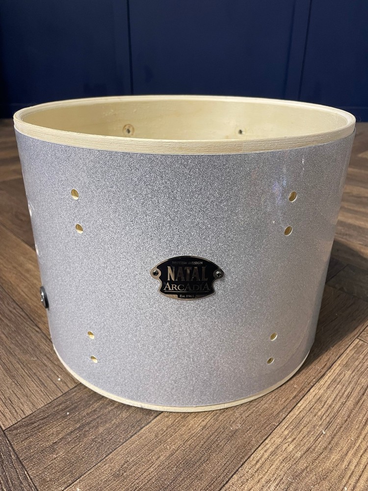 Natal Arcadia Tom Drum Shell 12”x9” Bare Wood Project #MI25