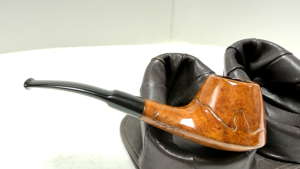 BARCLAY REX Smooth & Lightly Rusticated VOLCANO w Ebonite Saddle Stem ISRAEL