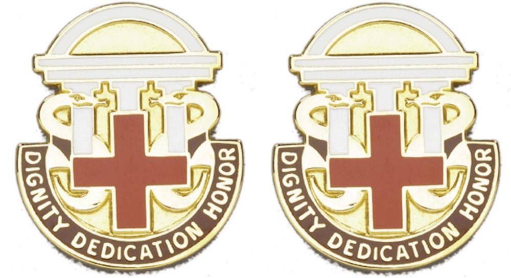 DWIGHT D. EISENHOWER Distinctive Unit Insignia - Pair