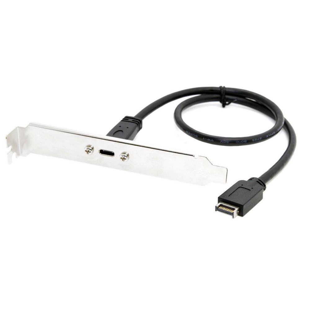 USB 3.1 Front Panel Header ASUS Z270 z370 to USB-C Type-C Female Extension Cable