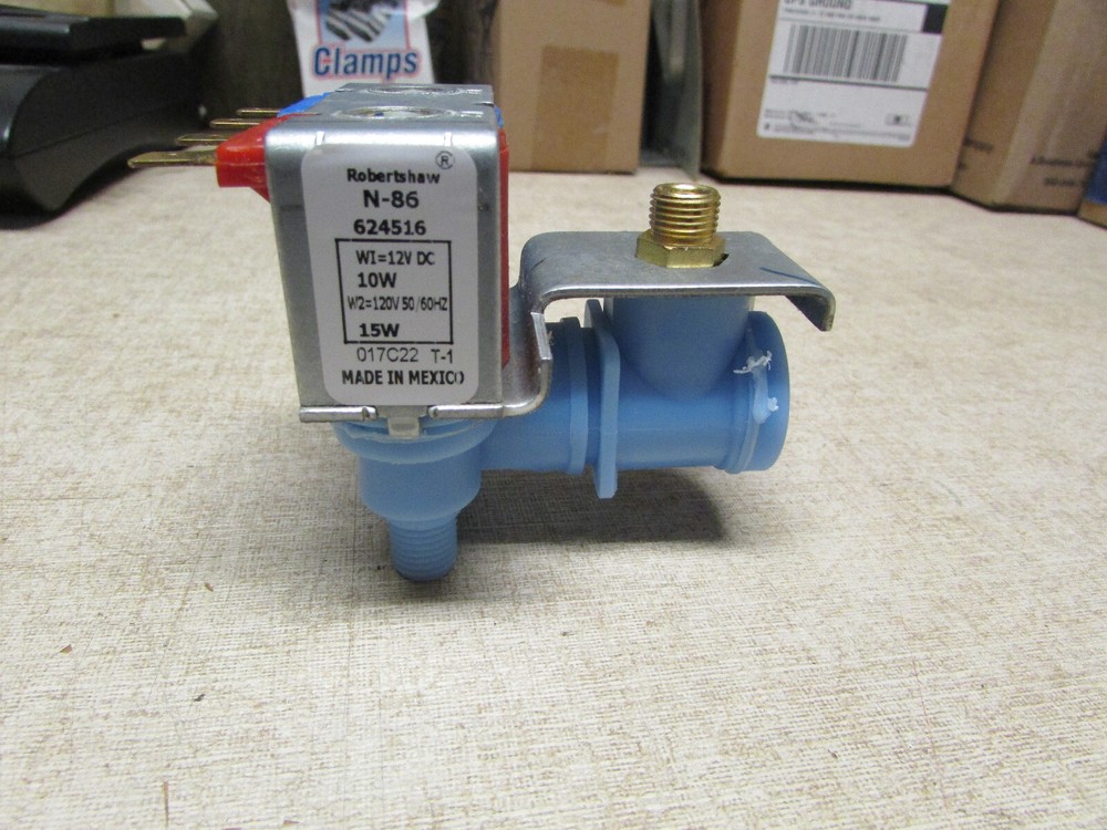 Norcold Dual Port Water Valve for Ice Maker and Water Dispenser #624516