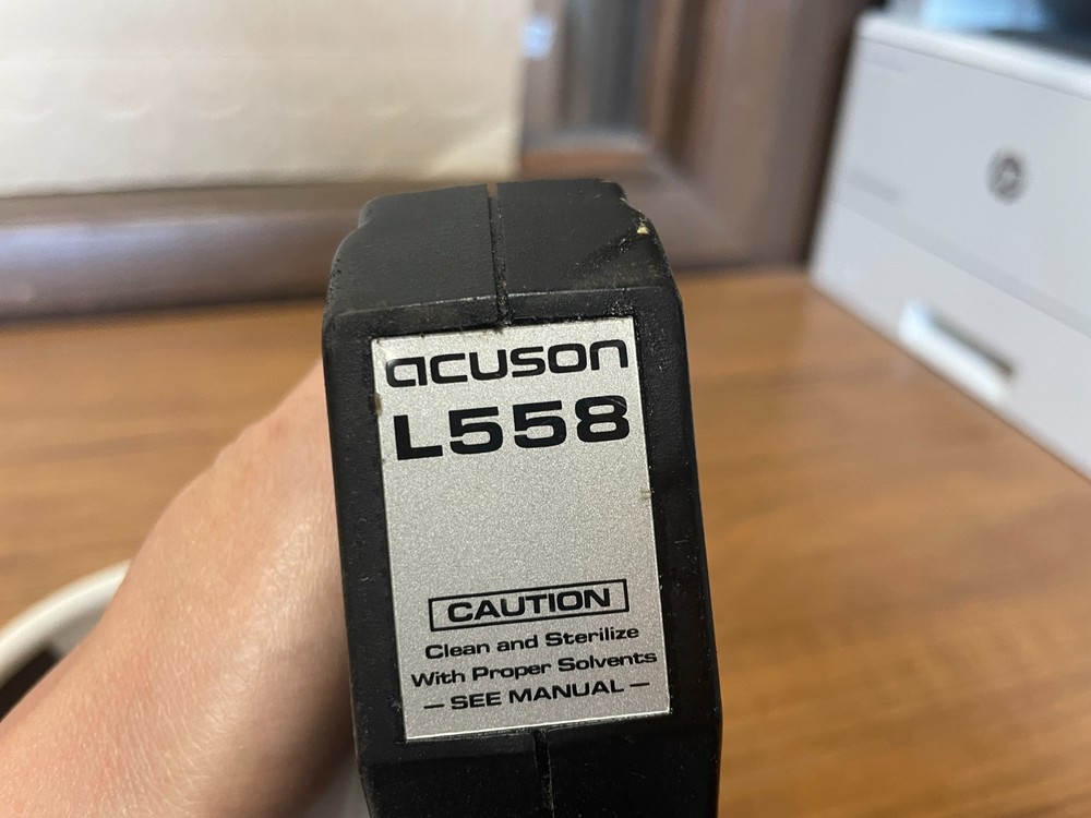 Acuson Ultrasound Linear Array Transducer Probe L558 *