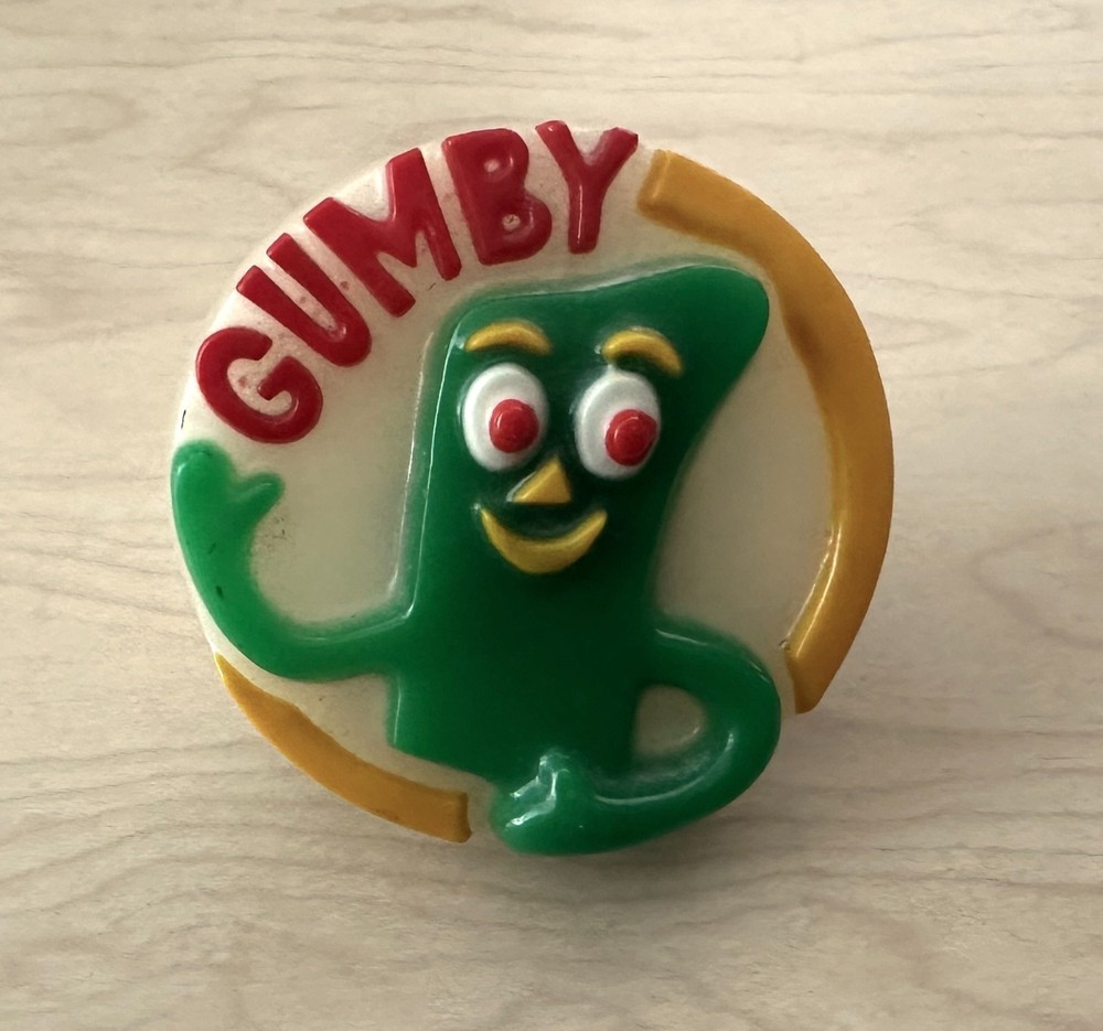 VINTAGE GUMBY NIGHTLIGHT Hard Plastic WORKING Rare